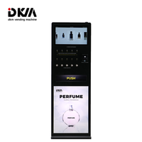 Última Máquina Expendedora Automática de Pie DKM para Perfumes en Aerosol con Pago con Tarjeta de Crédito para Calles Comerciales y Centros Comerciales