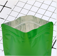 Pochette autoportante laminée PE anti-humidité avec fermeture éclair et fenêtre transparente pour l'emballage de pizzas et de chips, personnalisable