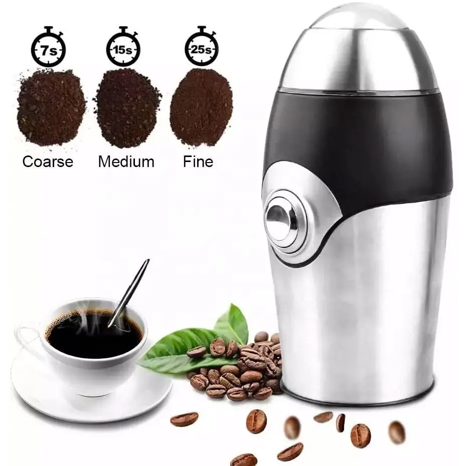 Wholesale Commercial Stainless Steel 50g Electric Coffee Grinder