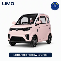 Voiture électrique miniature avec une autonomie de 100-140 km, moteur de 3000 W pour les trajets quotidiens, vente en gros directe d'usine, garantie d'un an