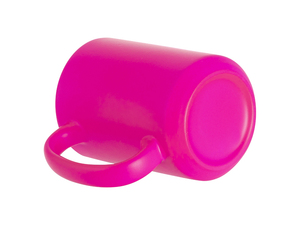 Tasses à café en céramique pour sublimation, finition néon mate, 15 oz (450 ml), rose vif, vierges, personnalisables avec logo, pour impression, idéales pour le voyage - Product Image 5
