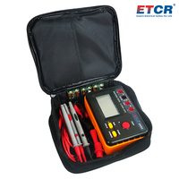 ETCR EM3440A 1000V  0.25MΩ-10GΩ Alat Uji Resistansi Isolasi Digital Megohmmeter Voltmeter Tinggi Penguji Kontinuitas