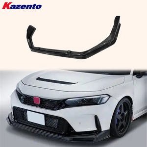 Para Honda Civic Type <span class=keywords><strong>R</strong></span> FL5 23-26, Labio de Parachoques Delantero Tipo <span class=keywords><strong>M</strong></span> de Carbono con Ventilaciones Laterales - Product Image 1
