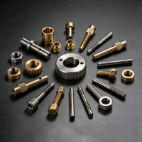 Pièces en aluminium et laiton usinées sur commande par CNC, 5 axes, OEM, pièces métalliques usinées CNC de précision, acier inoxydable, petites pièces