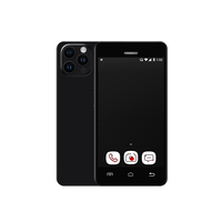 Teléfono Inteligente Mini Compacto Android 8.1 de 3 Pulgadas con 3G WCDMA, Quad Core, 90Hz, 2+16G, Doble SIM, Melrose S9Pro para Estudiantes