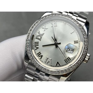 Drioshipping Designer Stainless Steel Chinese Movement Calendar OEM Luxury <b>Watch</b> Men High Quality Mechanical <b>Watch</b> <b>Waterproof</b> - Product Image 3