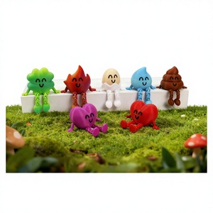 Nouvelles figurines imprimées en 3D de la série Friends : vilains assis, elfes mignons et guérisseurs, cadeaux créatifs et ornements de bureau. - Product Image 2