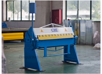 Nouvelle plieuse manuelle efficace de cintreuse de tôle galvanisée de fer pour la fabrication de conduit facile à utiliser