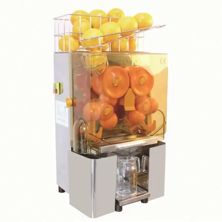 Lớn tự động Máy cam cho siêu thị chuyên nghiệp công nghiệp chế biến trái cây máy ép trái cây ép thực phẩm vắt nước trái cây