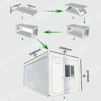 Maison conteneur modulaire préfabriquée pliable rapide et portable de 20 pieds et 40 pieds, type Z, pour bureau mobile ou mini-maisons – Vente en Chine