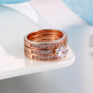 Top Grade Gold <span class=keywords><strong>Gay</strong></span> Men Compromiso Boda 6 Gramos Anillo chapado en oro - Product Image 5