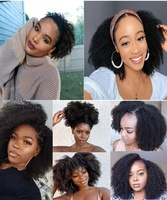 Cheveux synthétiques bouclés crépus souples de 14 pouces, 120g, double trame, tressés à la main, pour tresses Marley, torsades afro au crochet