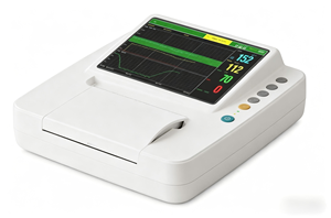 Monitor Fetal de Alta Precisión de 7 Pulgadas con Impresora - Equipo <span class=keywords><strong>CTG</strong></span> de 3 Parámetros para Uso Obstétrico - Product Image 4