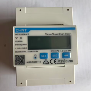 DTSU666 220V 5(80)A 0.015-1.5(6)A SMART Intelligent Digital Display <b>Three</b>-phase Meter Model 01 CE Certified Accuracy Class 1 - Product Image 2