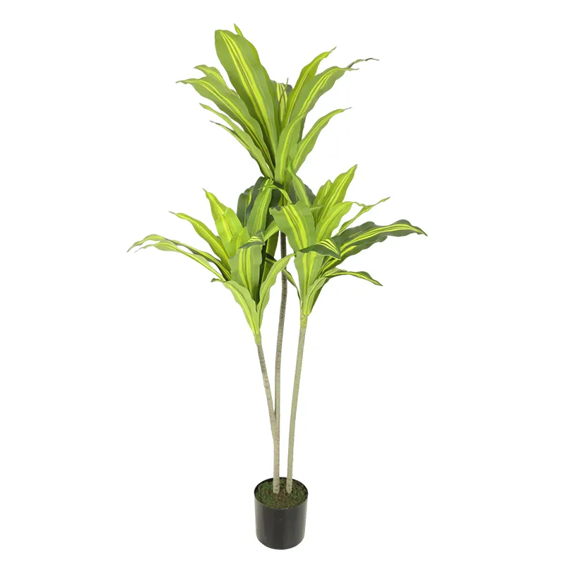 Nuevo diseño Artificial Sago Cycas planta verde bonsái plantas de jardín interior Oficina decoración al aire libre