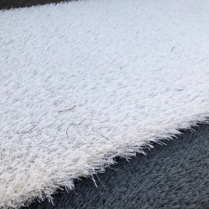 Tapis de gazon artificiel blanc tapis de sol décoratif extérieur herbe de <span class=keywords><strong>ski</strong></span> pour jardin arrière-cour terrains de football spéciaux - Product Image 2