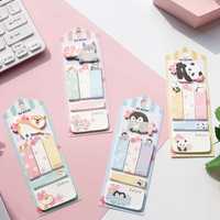 Fabricant chinois personnalisable bas quantité minimale de commande gros coloré pingouin bloc-notes ensemble pour bureau école papeterie fournitures