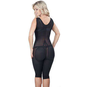 ÉTAPE 2 FAJAS LIPO EXPRESS CLASSICA LONG LEG <span class=keywords><strong>DERRIERE</strong></span> Body Shaper Haute Compression Soutien complet du dos Gaines Post Chirurgie Fajas - Product Image 3