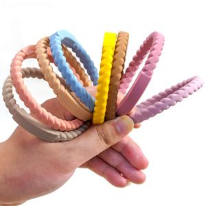 Bracelet de dentition portable en silicone pour bébé, jouet à mâcher, cadeau pour enfant, accessoire de puériculture, jouet souple - Product Image 2