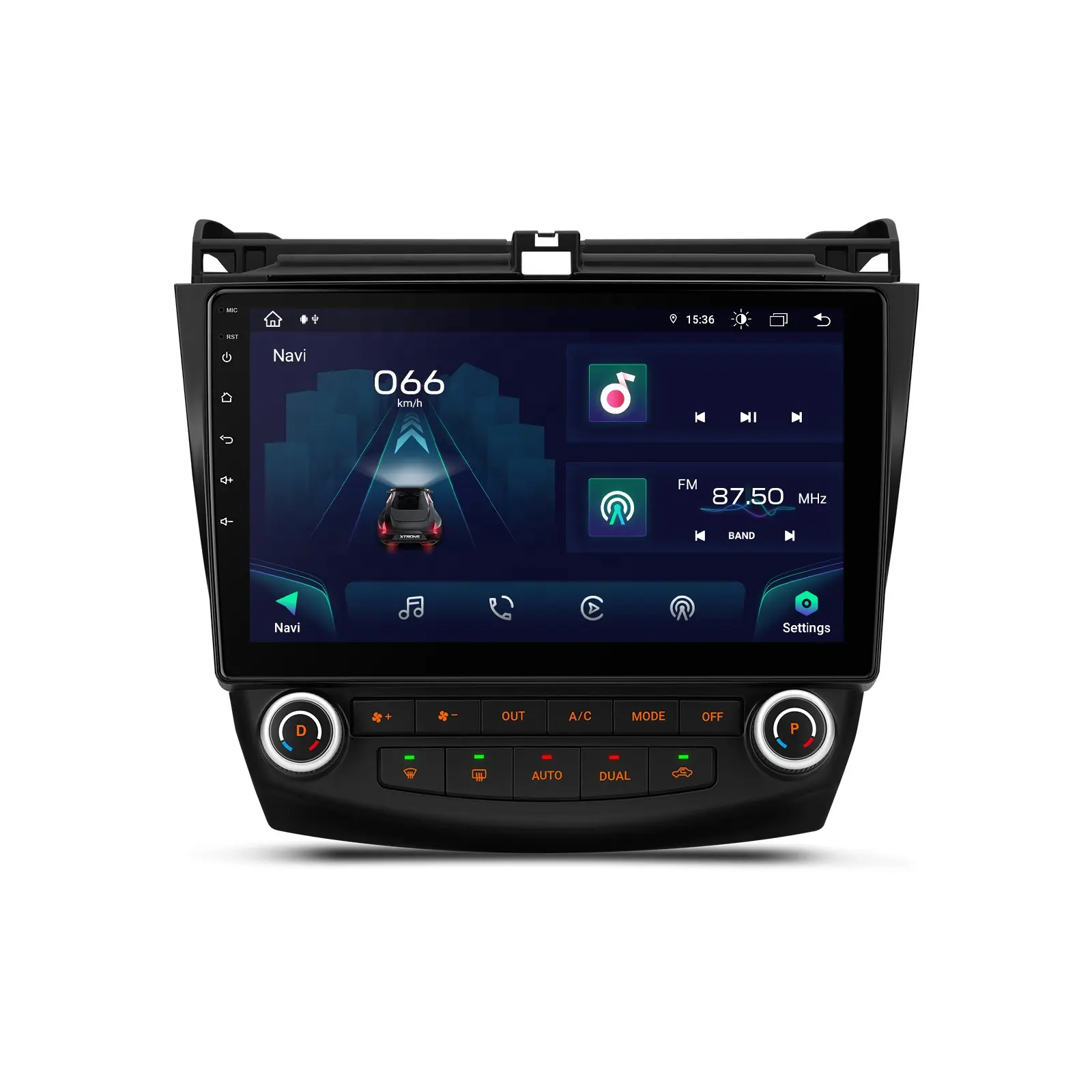 XTRONS für Honda Accord 2003-2007 Auto Stereo Android 13 Octa Core 64 GB Autoradio 4 G LTE CarPlay 10,1" Autobildschirm