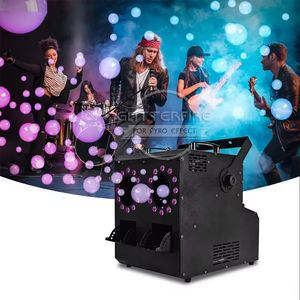 Professionele <span class=keywords><strong>2</strong></span> Hoofd Led Bubble Rook Machine Dmx512 Draadloze Afstandsbediening Speciale Effecten Bruiloft Decoraties Podium Bubble Fog Machine - Product Image 6