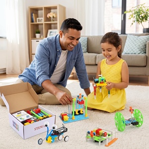 Juego de Juguetes Robóticos 5 en 1 para Niños, Kit Educativo STEM para Armar, Máquina para Correr, Equilibrio, <span class=keywords><strong>Dibujo</strong></span>, Robot Caminante, Regalo - Product Image 5