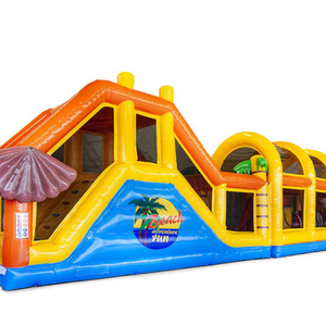 Toboggan de plage Offre Spéciale de haute <span class=keywords><strong>qualité</strong></span> Événements de location commerciaux Jeux de parcours <span class=keywords><strong>d</strong></span>'obstacles gonflables pour enfants et adultes - Product Image 1