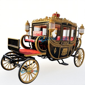 Calèche royale électrique chinoise pour mariage, 4 roues, structure en acier, 6 places, certifiée CE - Product Image 3