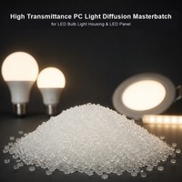 Masterbatch de diffusion de lumière PC à haute transmission pour boîtiers d'éclairage