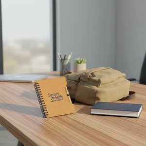 Agenda Personalizada, Cuaderno Espiral Reciclado con Notas Adhesivas y Bolígrafo, Regalo Corporativo Promocional al por Mayor, Diario Personalizado - Product Image 3