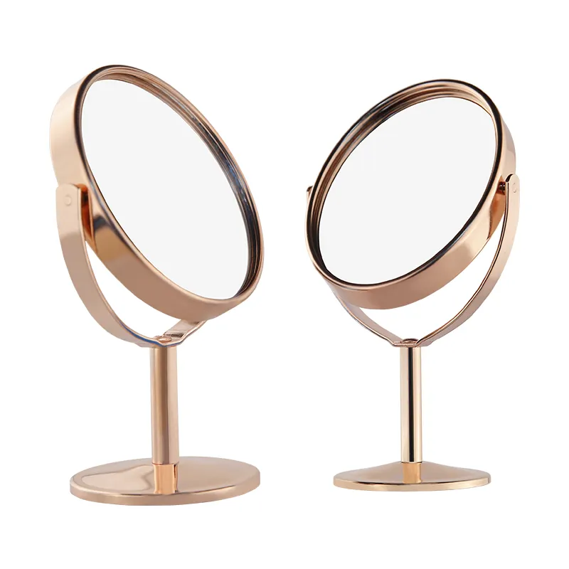 Espejo de aleación de metal de airdressing, espejo de maquillaje de escritorio de belleza