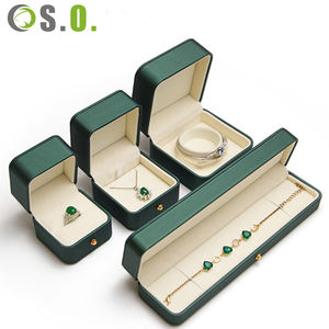 White Wholesale Luxury Jewelry <b>Box</b> Custom PU Leather Jewelry Packaging Bangle Earring Bracelet Necklace <b>Ring</b> <b>Box</b> Jewelry <b>Box</b> - Product Image 5