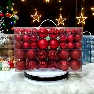 Bolas de Navidad, 100 Cajas, 3/4/6 cm, Adornos Colgantes para Árbol de Navidad - Product Image 4