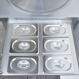 เครื่องทำไอศกรีมทอดแบบลูกกลิ้งผัดไทยเครื่องทำไอศกรีมทอด - Product Image 2