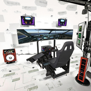Telaio per Simulatore di Volo in Alluminio Rinforzato e Aggiornato per Sala Didattica di Aviazione - Product Image 6