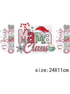 LETOP Buon Natale, Adesivo UV Lavabile per Bicchieri Libbey da 16oz, Decalcomania 'Ho Holly Jolly' per Decorazione Tazze - Product Image 3