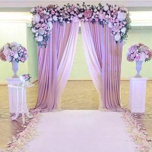 Adjustable Heavy Duty Backdrop <b>Stand</b>, Photobooth <b>Stand</b> with <b>Weighted</b> Steel Base, Backdrop Frame, Backdrop <b>Stand</b> Kit - Product Image 1