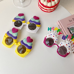 Gafas de sol de <span class=keywords><strong>cumpleaños</strong></span> para niños y adultos, divertidas, regalo para fiesta de <span class=keywords><strong>cumpleaños</strong></span> - Product Image 5