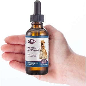 Échantillon gratuit OEM de gouttes liquides pour les hanches et les articulations pour chiens Dog <span class=keywords><strong>Company</strong></span> Supplément de glucosamine liquide extra fort pour le soutien des articulations - Product Image 2