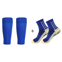 Ensemble de chaussettes de football antidérapantes mi-mollet de haute qualité