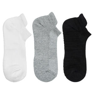 Chaussettes <span class=keywords><strong>de</strong></span> course d'été pour hommes, courtes, résistantes à l'usure, avec coussinets en tissu éponge, pour l'entraînement sportif, logo 2026 - Product Image 2