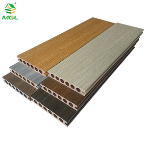 Design moderno Co-estrusione legno legno legno composito Euro Decking Board impermeabile all'aperto per la pavimentazione Trex con Decking WPC - Product Image 1