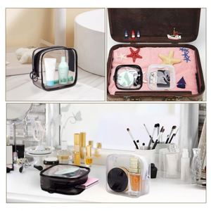 <b>Mini</b> PVC Makeup Bag Waterproof Display Clear Zipper <b>Pouches</b> Pocket Lipstick Bag Organizer - Product Image 4