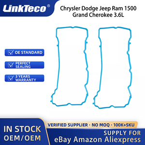 Kit de juntas de cubierta de válvula Linkteco para Chrysler <span class=keywords><strong>Dodge</strong></span> Jeep Ram 1500 Grand Cherokee 3.6L 2010-<span class=keywords><strong>2016</strong></span> VS50805R 5184596AD 5184596AE - Product Image 4