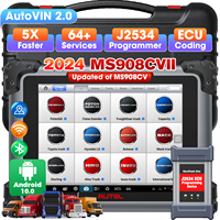 Scanner Autel MaxiSys MS908CV II, mise à niveau du MS908CV, identique au MS909CV, plus de 3000 tests, 64 services, Auto Scan 2.0
