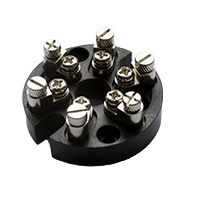 Bloc de bornes en céramique à 6 pôles N-6P-BH avec contacts en laiton, connexion par vis, courant continu maximal de 100A pour usage industriel