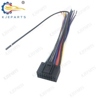 Connecteur 16 broches prise radio adaptateur audio automobile froid câble de faisceau de câblage complet pour CD de voiture pionniers