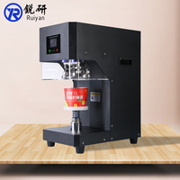 Nouvelle machine à sceller les coupelles de soda 2026, scelleuse automatique de boîtes de conserve avec porte-gobelet pour les entreprises de thé aux perles, cartons noirs