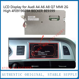 Monitor de navegación original con pantalla LCD para Audi A4 A6 A8 Q7 MMI 2G High 4F0919603A BECKER BE9399 - Product Image 5