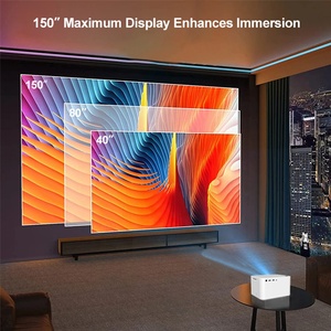 Proyector 4K para el Hogar con Android 14, Pantalla LCD de 200 Pulgadas, WiFi Dual, Mini, Inteligente, Enfoque Automático, Keystone, Precio de Fábrica, A35 - Product Image 5